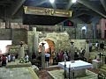 Pilgrims walk by the grotto in the Church of the Annunciation in Nazareth, where the Angel Gabriel appeard to Mary and announced she was to be the mother of the Messiah.