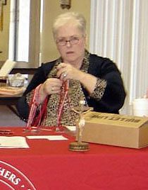 The Paulist Associates in Florida set up for the Meet St. Paul Retreat held at the end of January.