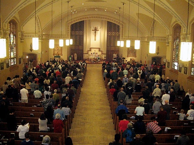 Hundreds of parishioners and friends gathered at St. Peter's Church in Toronto Sept. 15 to celebrate the 100th anniversary of the Paulist coming to Canada.