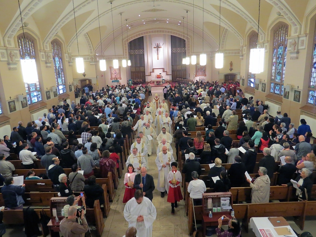 The recessional.