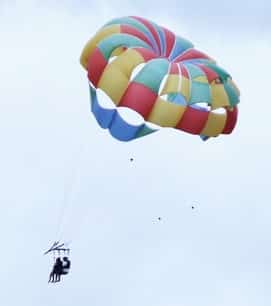 parasailing