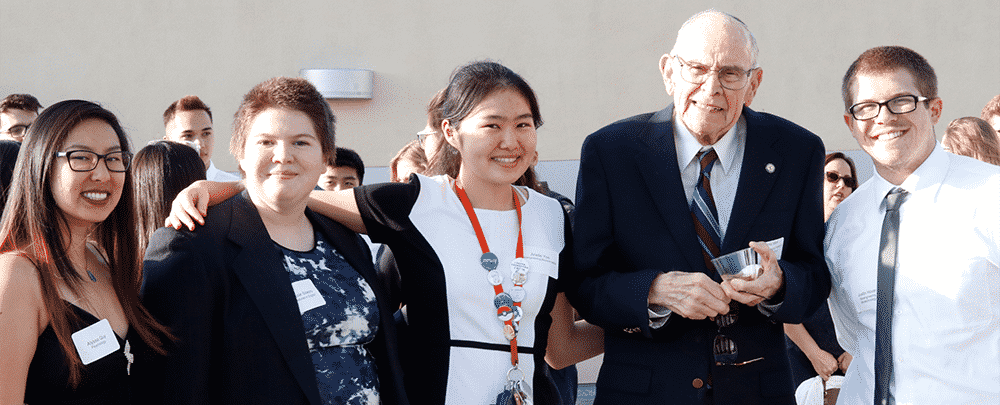 paulist_fr-_ernest_mort_at_students_at_ravelle_college_at_uc_san_diego