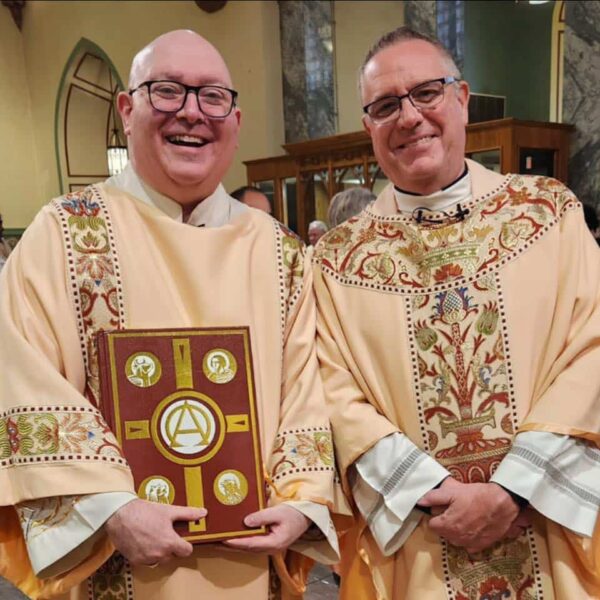 Deacon Mike Hayes and Fr. Dave Dwyer busted halo 2026